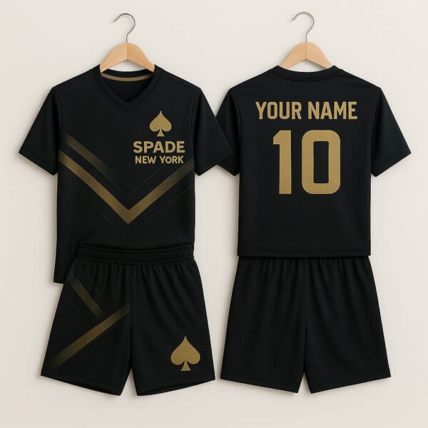 Custom soccer uniform