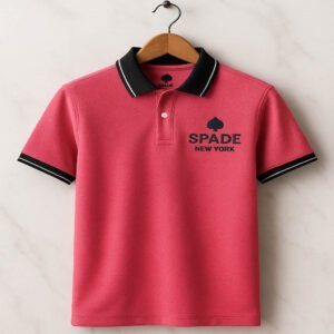 Polo shirts with logo embroidered