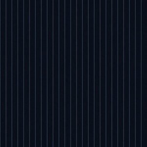Navy Striped Two-Ply Cotton