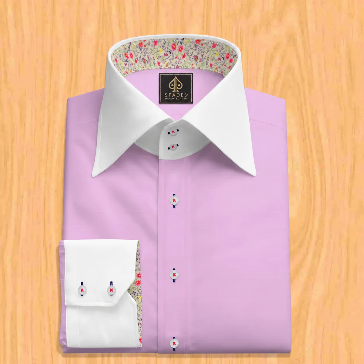 Pink Giza Cotton Dress Shirt